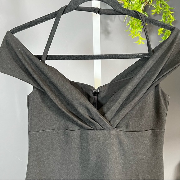 Nookie Womens Athena Off Shoulder Midi Black - Picture 8 of 15